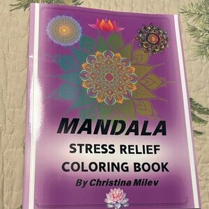 Mandala Stress Relief Coloring Book